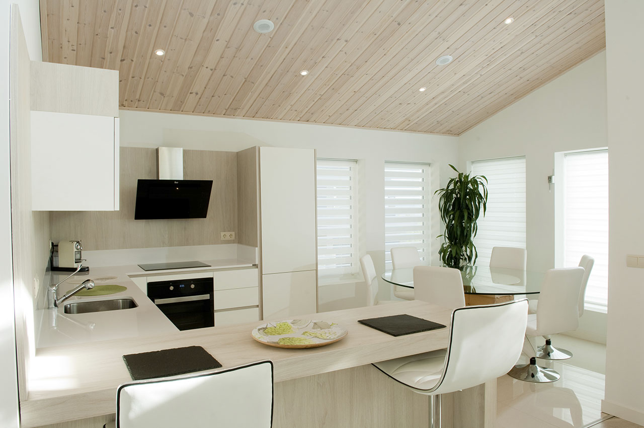 Vivienda Showroom Cocina 100x100madera